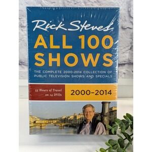 NEW SEALED🌍Rick Steves Series Europe 2000-2014 All 100 Shows 14 Discs DVD Set